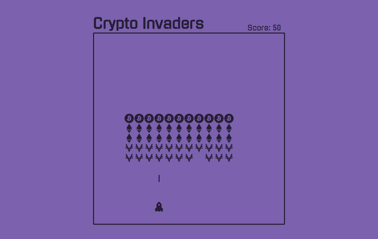 Crypto Invaders
